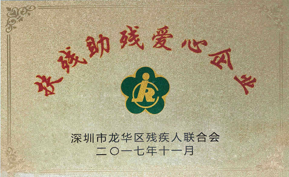 扶殘助殘愛心企業(yè)